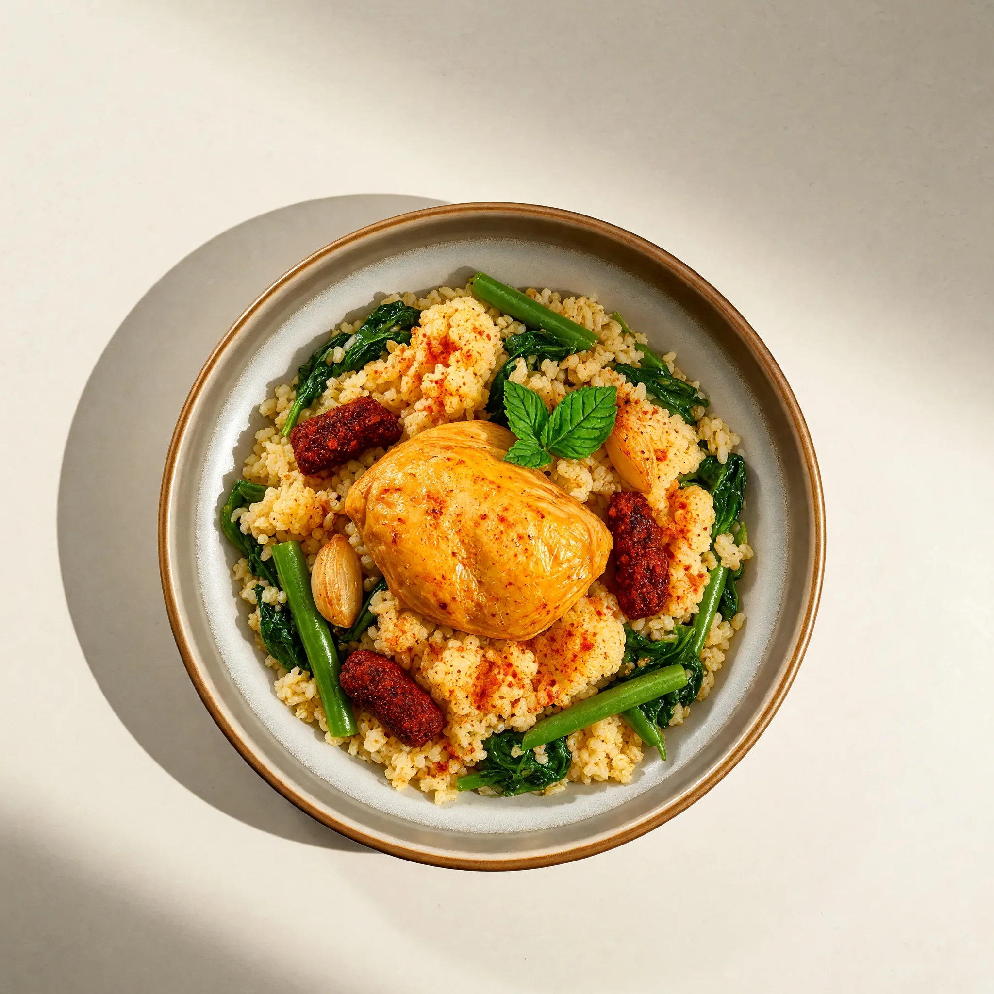 Cauliflower Rice Paella