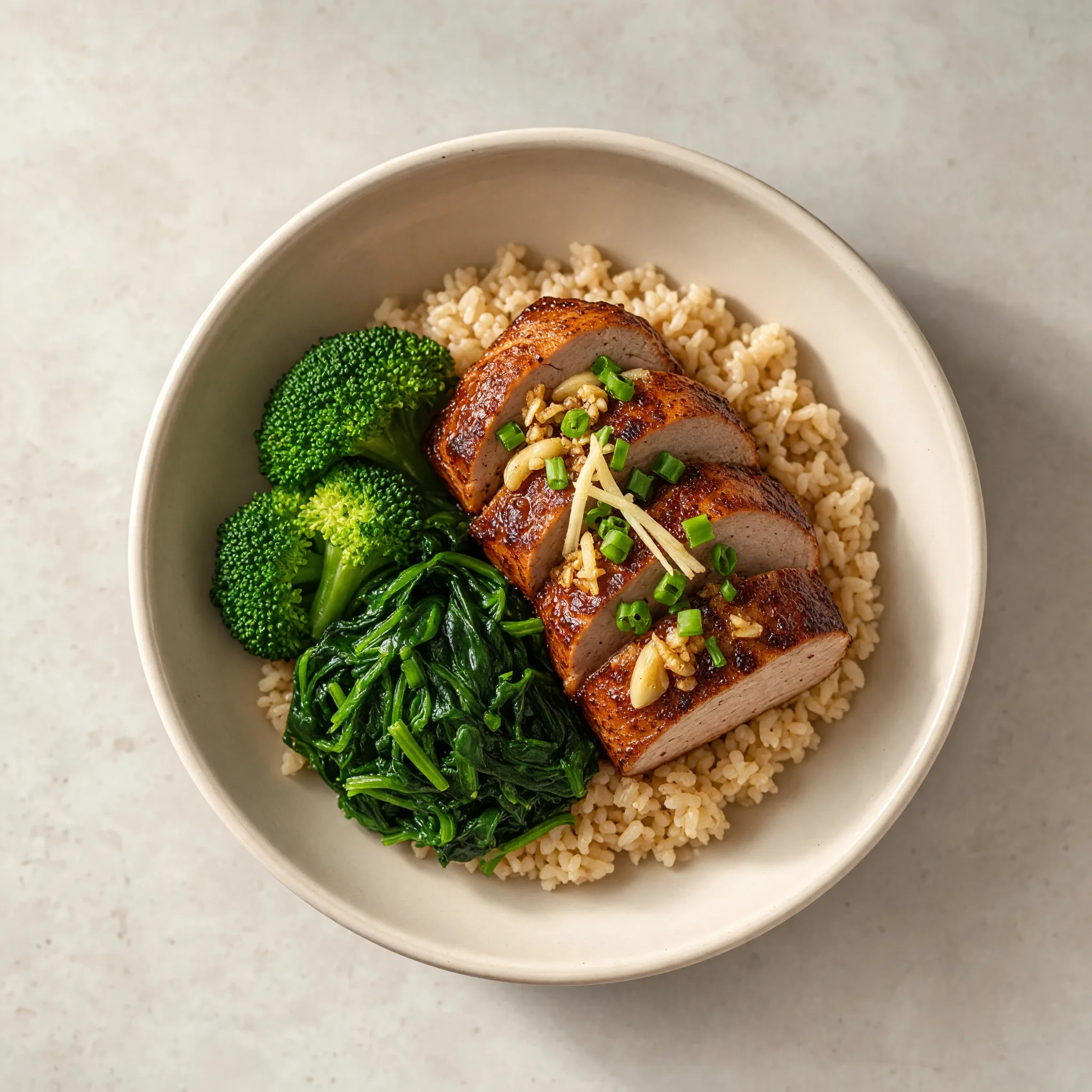 Korean Pork Tenderloin Bowl