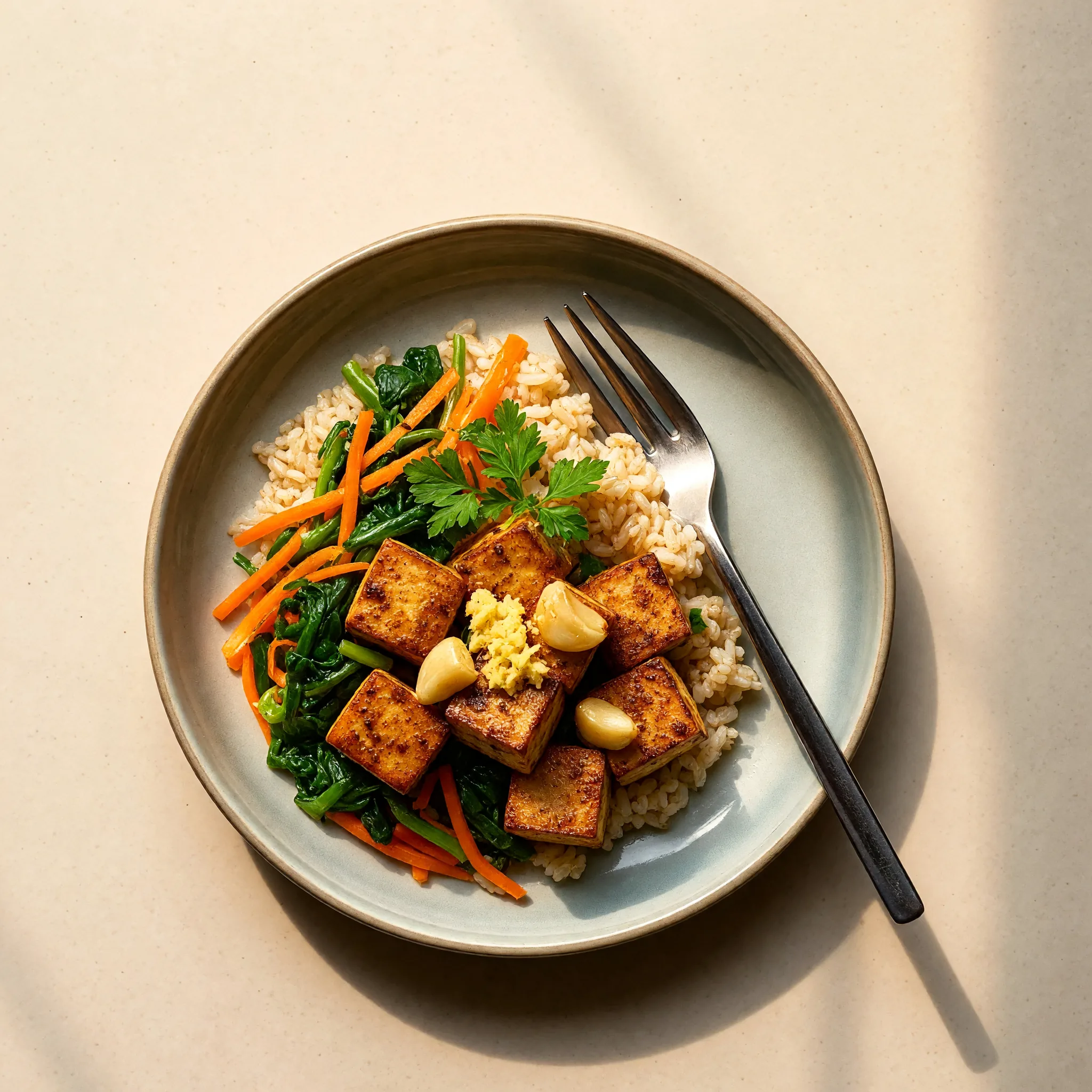 Korean Tofu Bowl