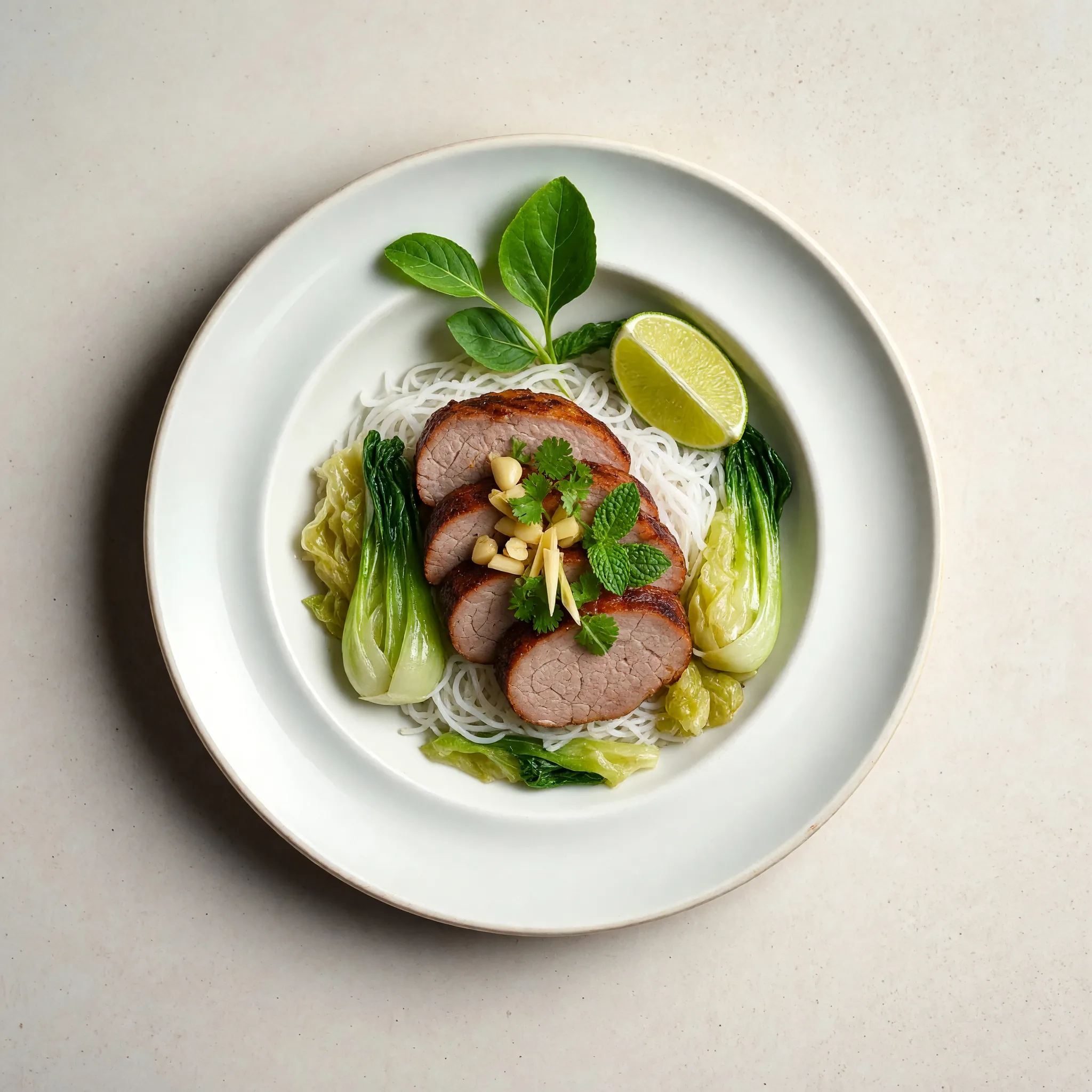 Vietnamese Pork Tenderloin Plate