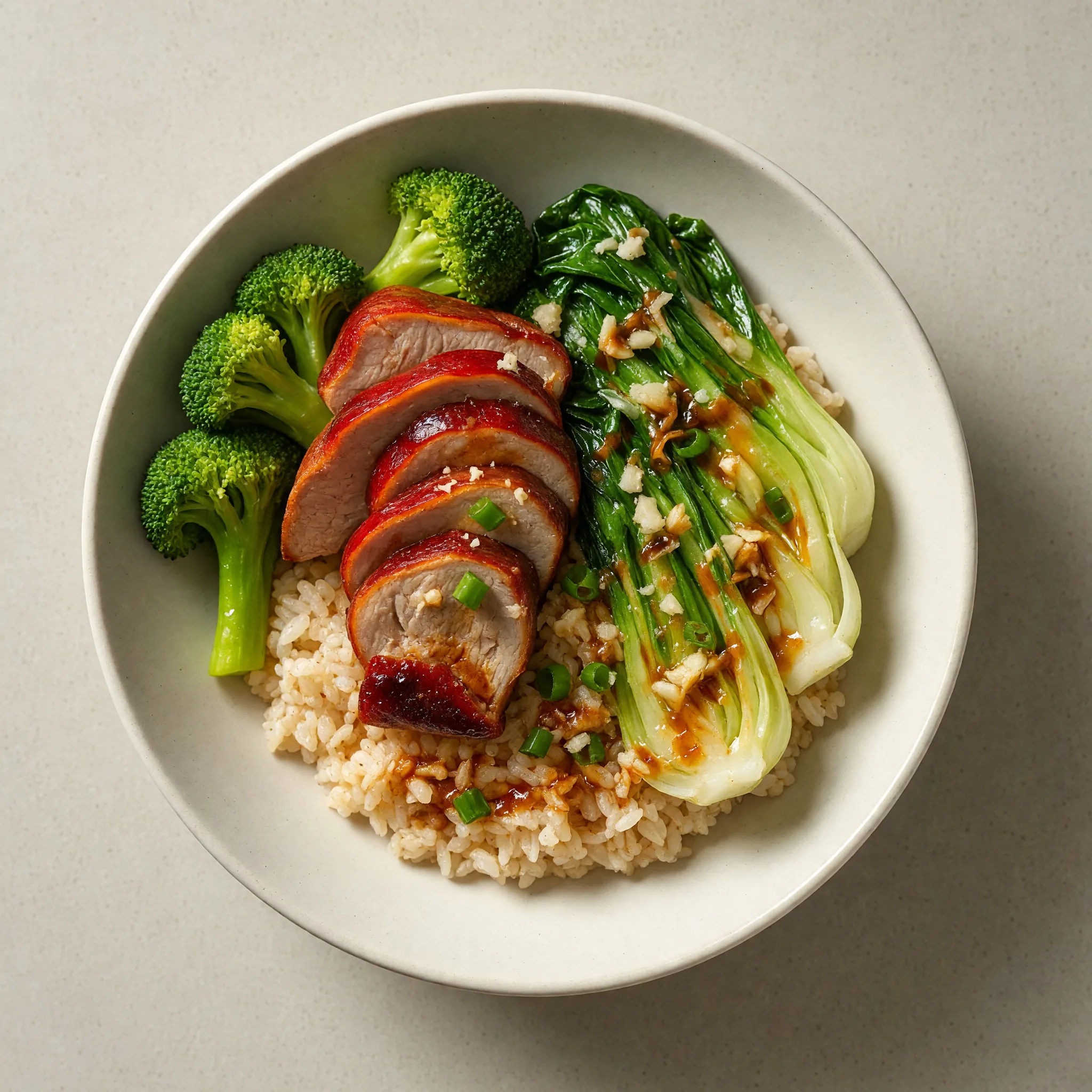 Chinese Pork Tenderloin Bowl