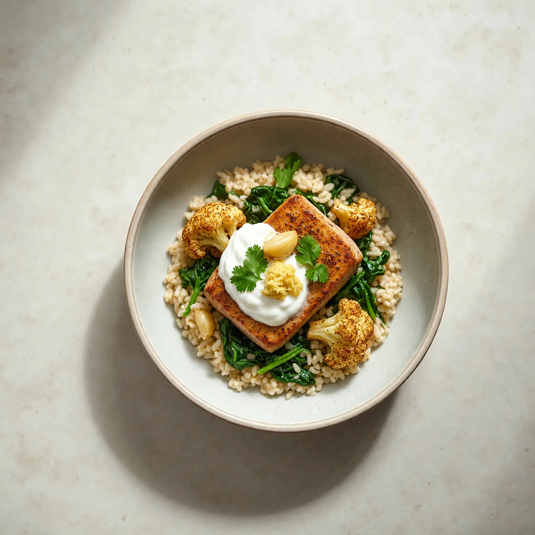 Indian Pork Tenderloin Bowl
