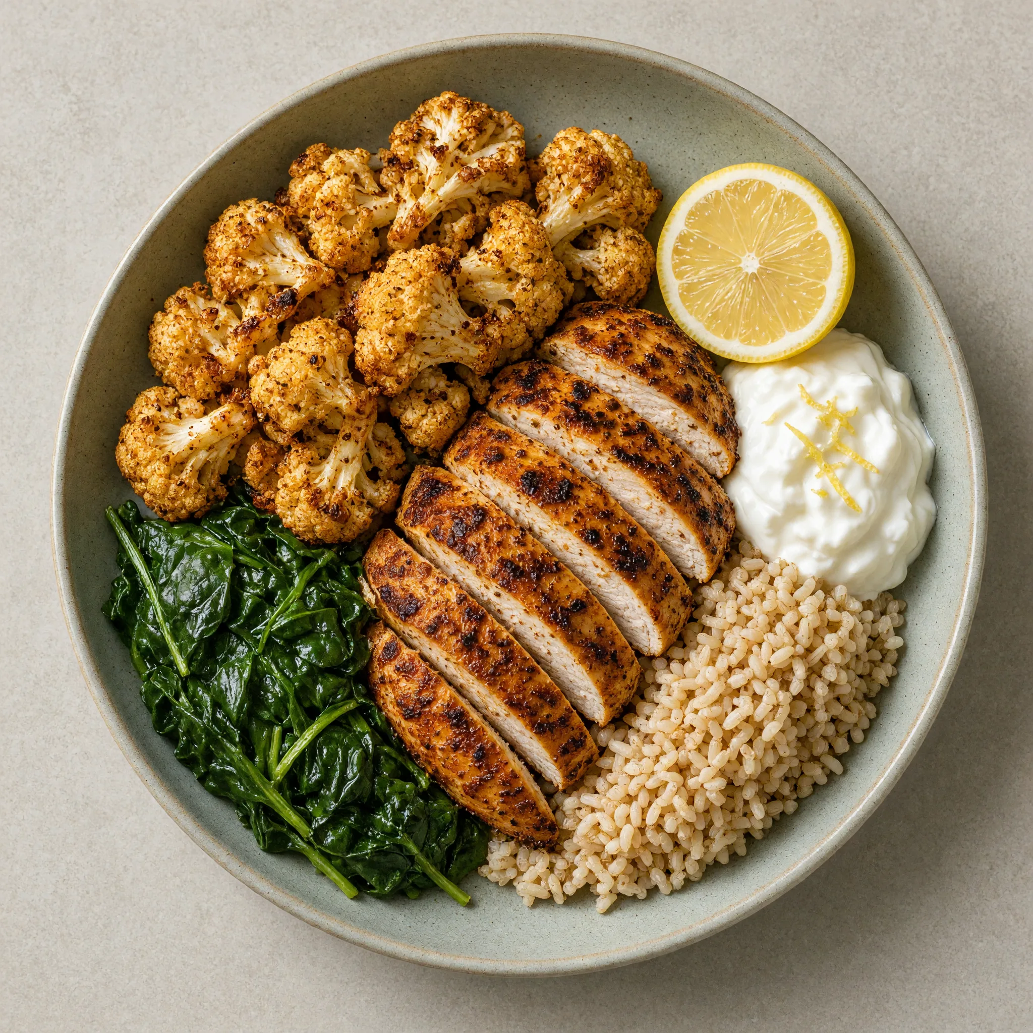 Tikka Spiced Chicken with Cauliflower