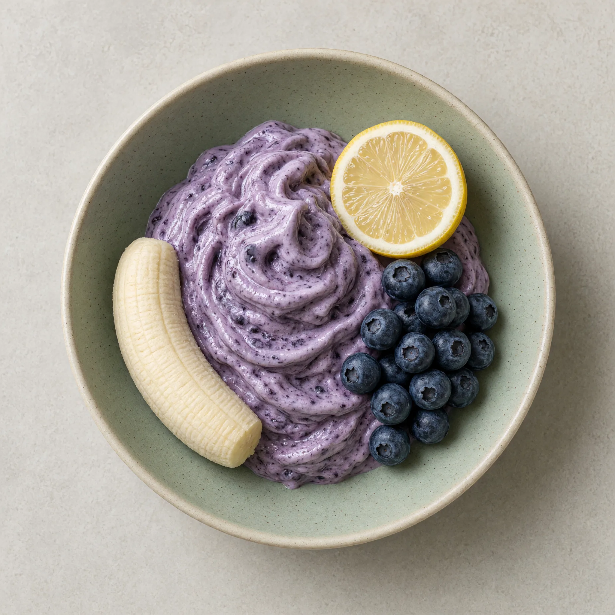 Blueberry Lemon Nice Cream
